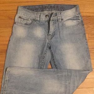 Decree Men’s Light Blue Slim Straight Jeans 31x30